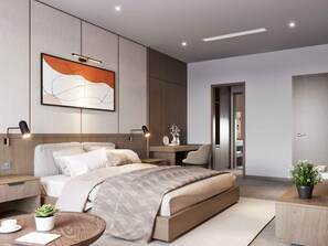 Premium bedding, memory-foam beds, individually decorated - Hotel Elysees (Sam Son)