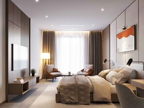 Superior-Doppelzimmer, 1 Schlafzimmer, Stadtblick