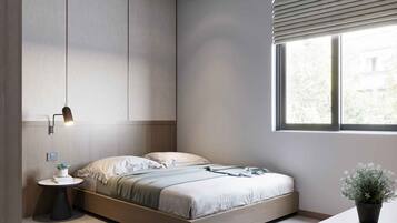 Standard Double Room, 1 Bedroom, City View | Premium bedding, memory-foam beds, individually decorated