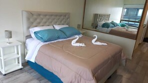 1 habitación, wifi y ropa de cama