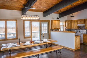 Classic Chalet, Multiple Bedrooms, Non Smoking | Private kitchen