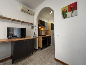 Apartment, 2 Schlafzimmer, Balkon, Gartenblick | Zimmerausstattung