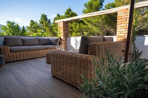 Terrace/patio - Apartment Agava - in Ruhiger Lage Beim Pinienwald (Seline)