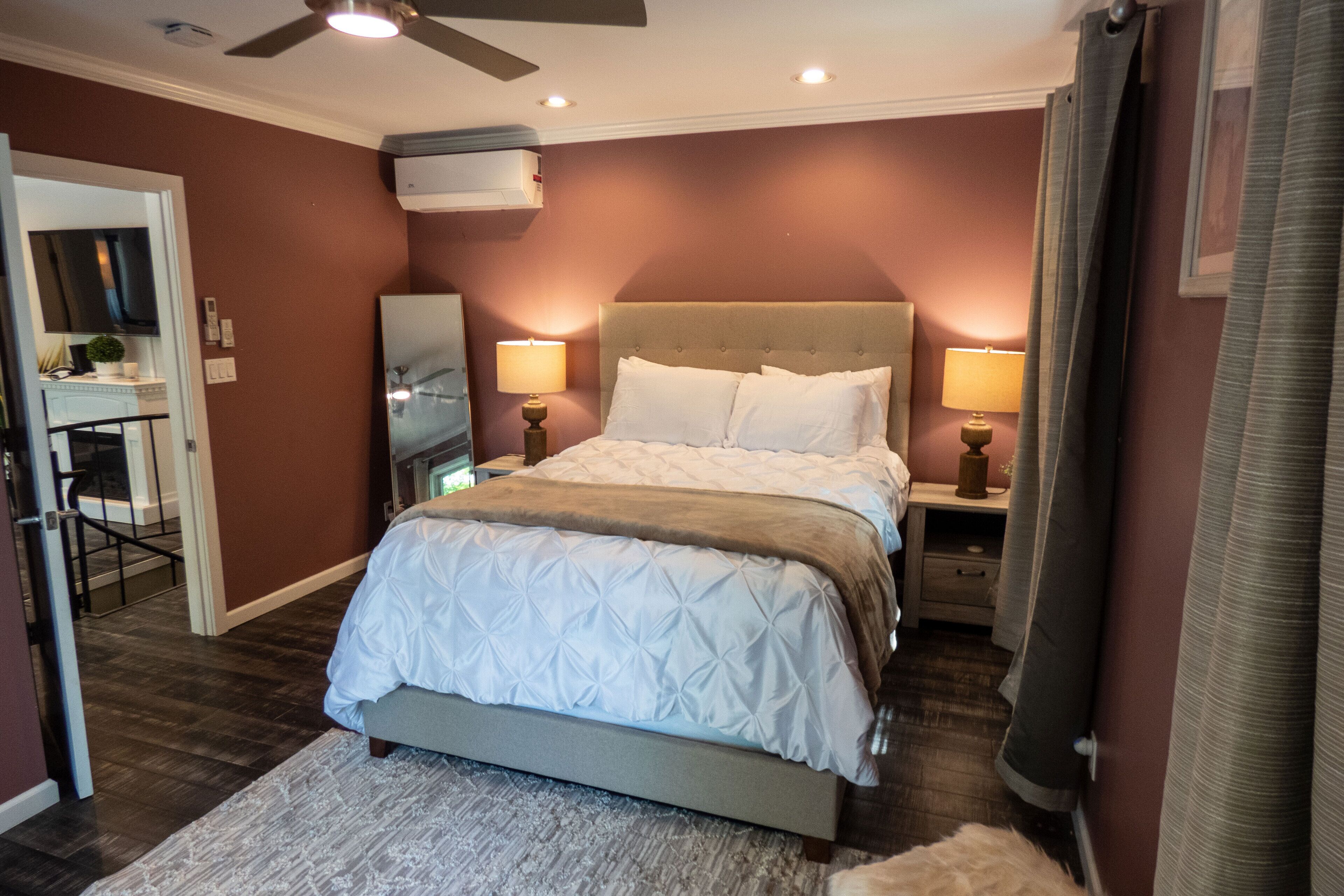 3 soverom, internettilgang og sengetøy