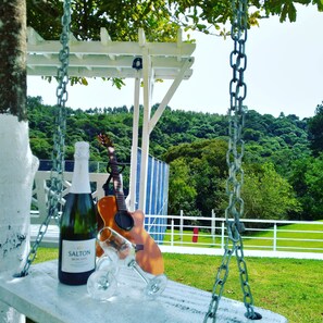 Overnatningsstedets område