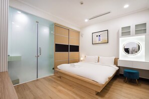 Family Apartment, 2 Bedrooms | Blackout drapes, iron/ironing board, free WiFi, bed sheets - Spacious 2BR Lancaster (Ho Chi Minh City)