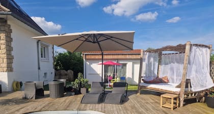 La sérénité Balinaise, studio avec spa et jardin proche Chantilly et CDG