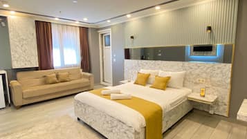 Kamar Standar | 1 kamar tidur, seprai premium, busa memori, dan brankas