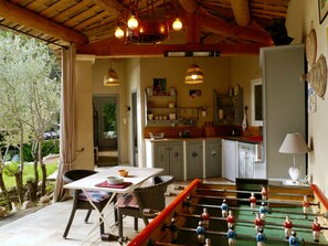 Dining - Sous L'olivier Avec Piscine Privative (Buisson)
