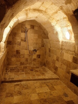 Elite Double Room | Bathroom - Stone Age Mansion (Ürgüp)