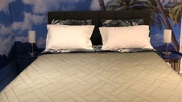 1 makuuhuone, työpöytä, silitysrauta/-lauta, ilmainen Wi-Fi