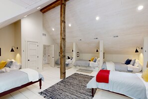 5 chambres, draps fournis
