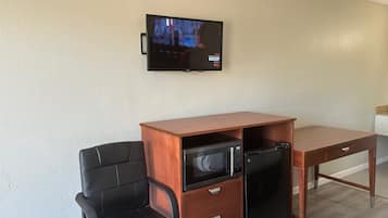 Desk, iron/ironing board, free WiFi, bed sheets