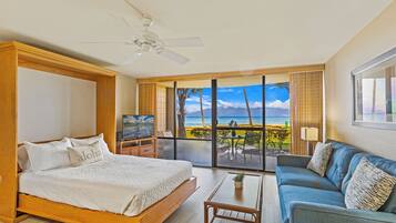 1 slaapkamer, een strijkplank/strijkijzer, gratis wifi, beddengoed