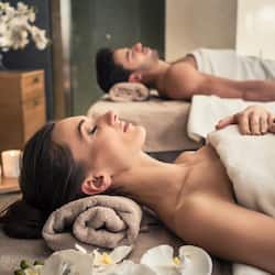 Behandlungsräume für Paare, Sauna, Whirlpool, Dampfbad