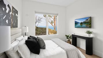 1 habitación, tabla de planchar con plancha y cuna de viaje