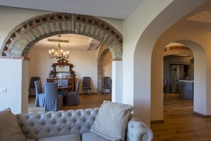 Fireplace - MyExclusiveItaly - Villa Chianti with infinity pool and vineyard view (Greve in Chianti)