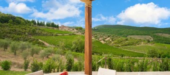 MyExclusiveItaly - Villa Chianti with pool near the vineyard