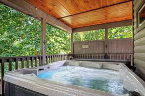 Bain à remous extérieur