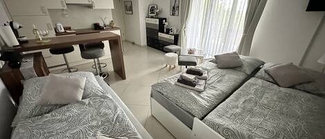 1 Schlafzimmer, Bügeleisen/Bügelbrett, WLAN, Bettwäsche