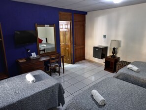 Individually decorated, desk, laptop workspace, free WiFi