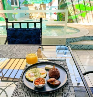 Repas de petit déjeuner