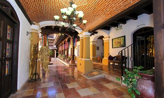 Entrée de l’hébergement