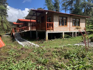 Fassade der Unterkunft