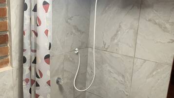 Family Cabin, Multiple Beds, Balcony, River View | Bathroom | Towels