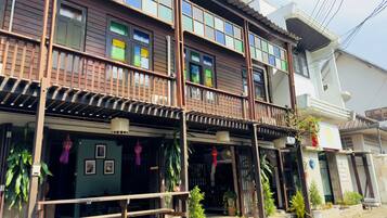 Façade de l’hébergement