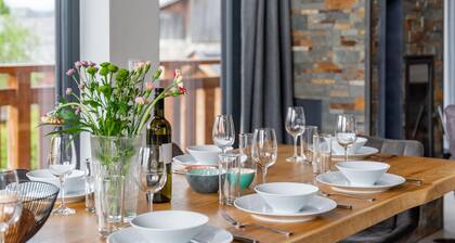 Wellness-Chalet in der Nähe der Skipisten