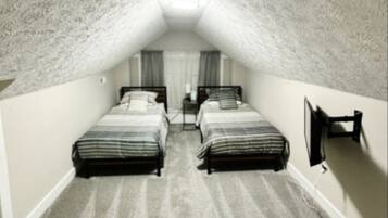 5 chambres, fer et planche à repasser, Wi-Fi gratuit, draps fournis