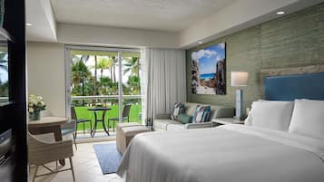 1 bedroom, desk, iron/ironing board, travel crib