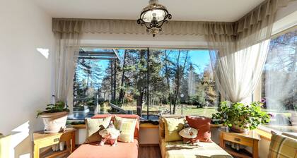 Luxury chalet within a private pine tree park, in Pirin mountain foothstep