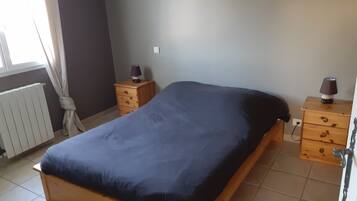 5 chambres, fer et planche Ă repasser, Wi-Fi gratuit, draps fournis