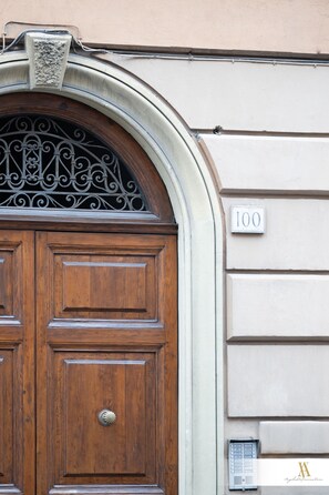 Façade de l’hébergement