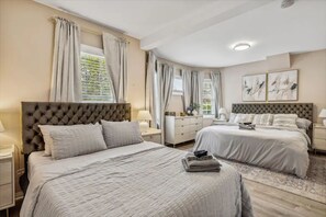 4 sovrum, skrivbord, gratis wi-fi och sängkläder