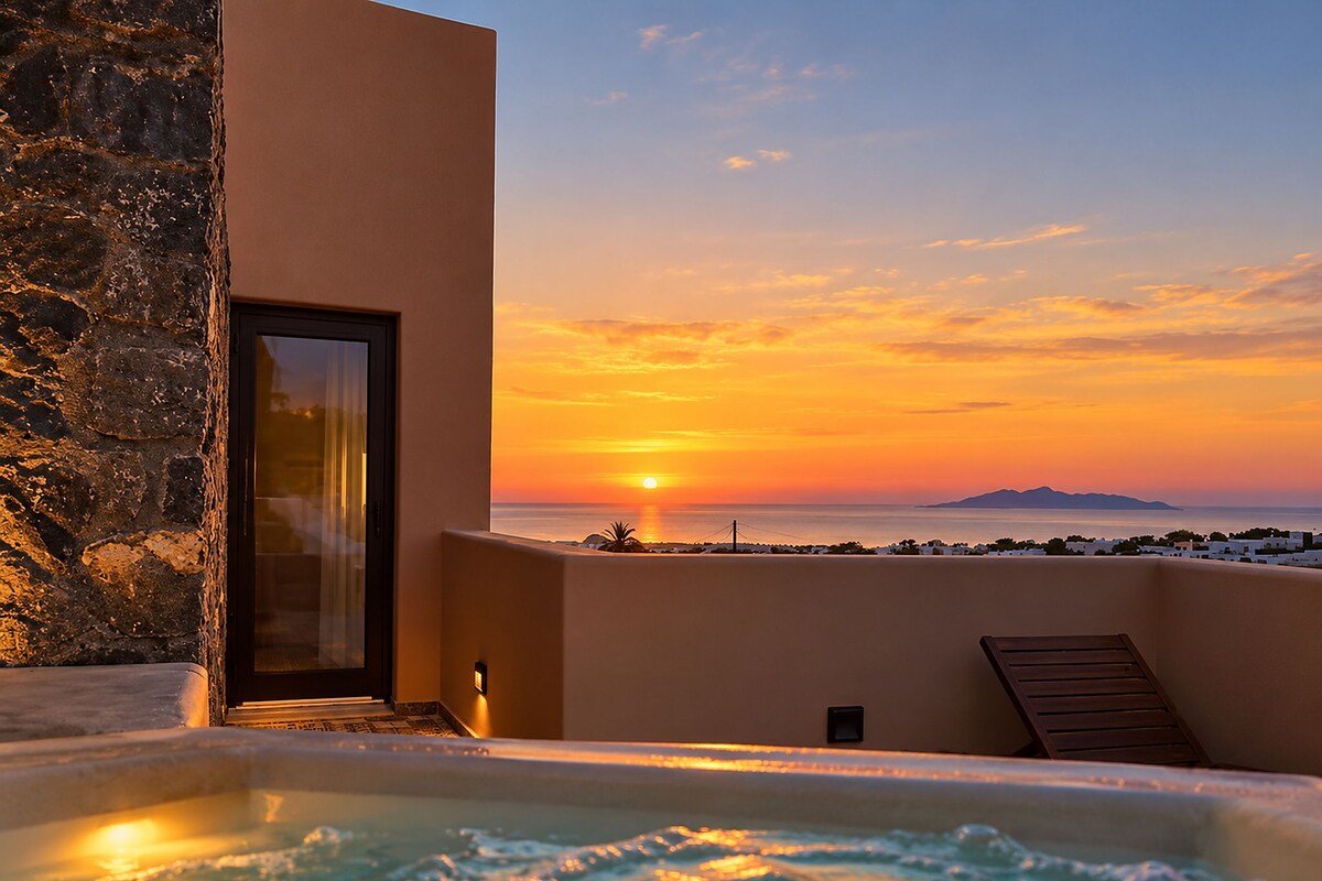 Private spa tub