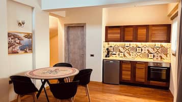 Exclusive Villa, Private Pool, Indoor Jacuzzi | Private kitchen | Fridge, oven, stovetop, espresso maker