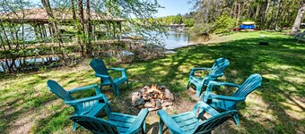 Classic Lake Anna waterfront home! updated kitchen, hot tub, dock, and more!