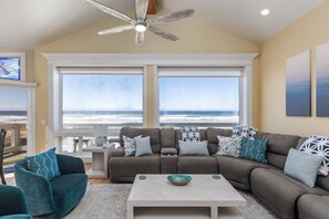 Televisión, chimenea