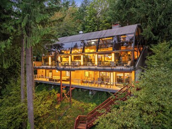 Image de lâhĂ©bergement Lake front Glass house with Private Dock/Lake access/Kayak/Paddle board