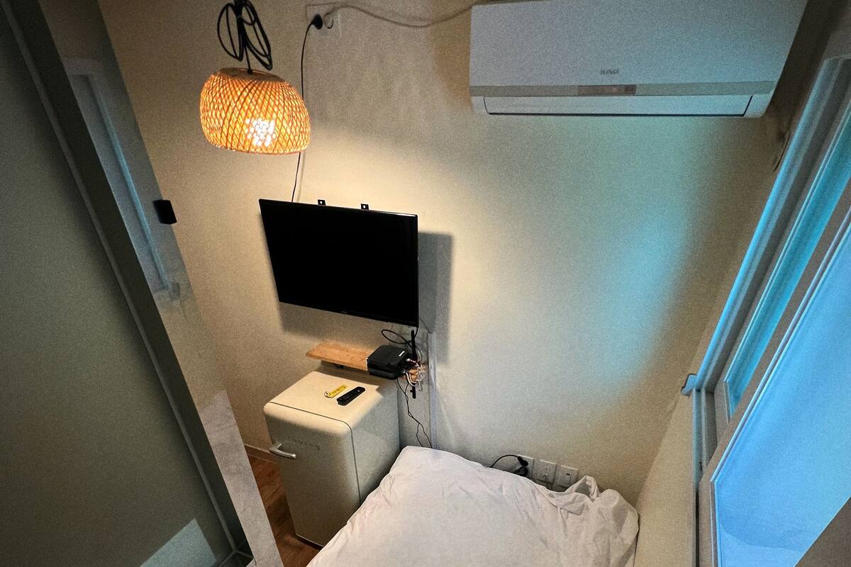 基本單人房 | 義大利 Frette 床單、高級寢具、羽絨被、Select Comfort 床墊