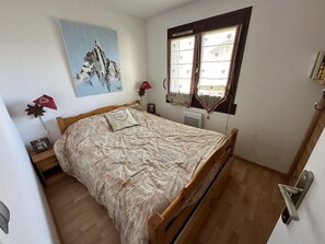 2 bedrooms, WiFi - Ground floor, view mountain, balcony, parking, tv, ski locker, 45m², Combloux (Combloux)