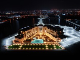 Front of property - evening/night