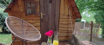 Cabane Magique Insolite Avec Spa Privatif & Petits Déjeuners