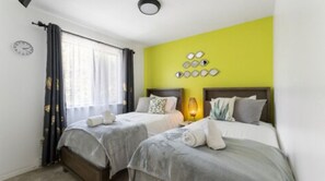 3 soveværelser, strygejern/strygebræt, gratis Wi-Fi, sengetøj