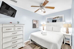 1 chambre, fer et planche Ă repasser, Wi-Fi gratuit, draps fournis