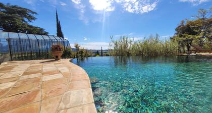 Sublime Villa With Sea View Over Cannes And Lérins Islands With Infinity Pool