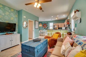 Smart-TV, Videospiele, DVD-Player, Bücher